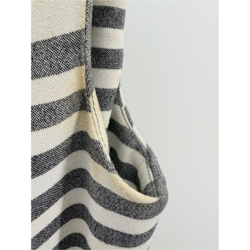 Calvin Klein Womens Yellow Grey Striped Belted Sheath Dress Size 4 Office - Picture 4 of 9